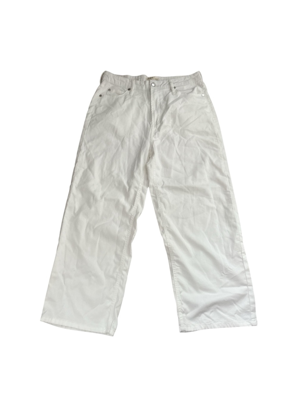 NWT Oat New York Wide Leg Pants | White | 10/30